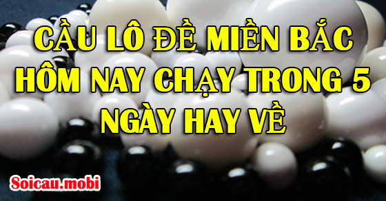 Cầu lô đề miền bắc hôm nay chạy trong 5 ngày